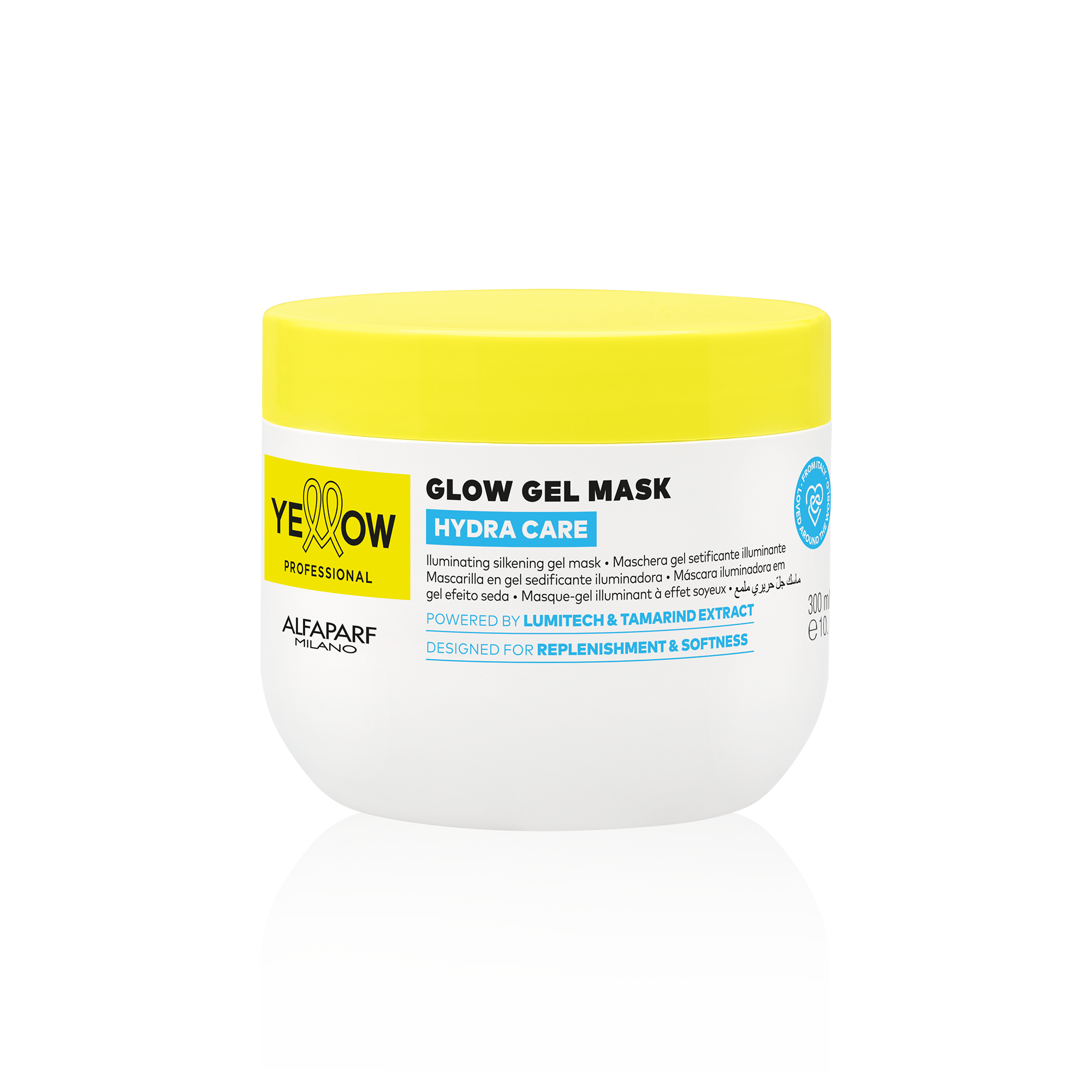 Illuminating gel mask: Glow Gel Mask | Yellowpro